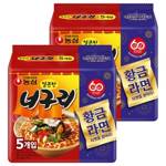 농심 얼큰한 너구리 120g, 10개