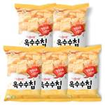 기름제로 옥수수칩 과자, 60g, 5개