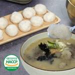 옹골몽골 HACCP 국산 쫀득한 강원도 비건 감자옹심이 자취생을위한 (옹심이180g2봉+비법감자육수1팩세트), 1세트, 180g
