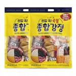 어르신 영양간식 낱개포장 4가지 곡물강정 2봉